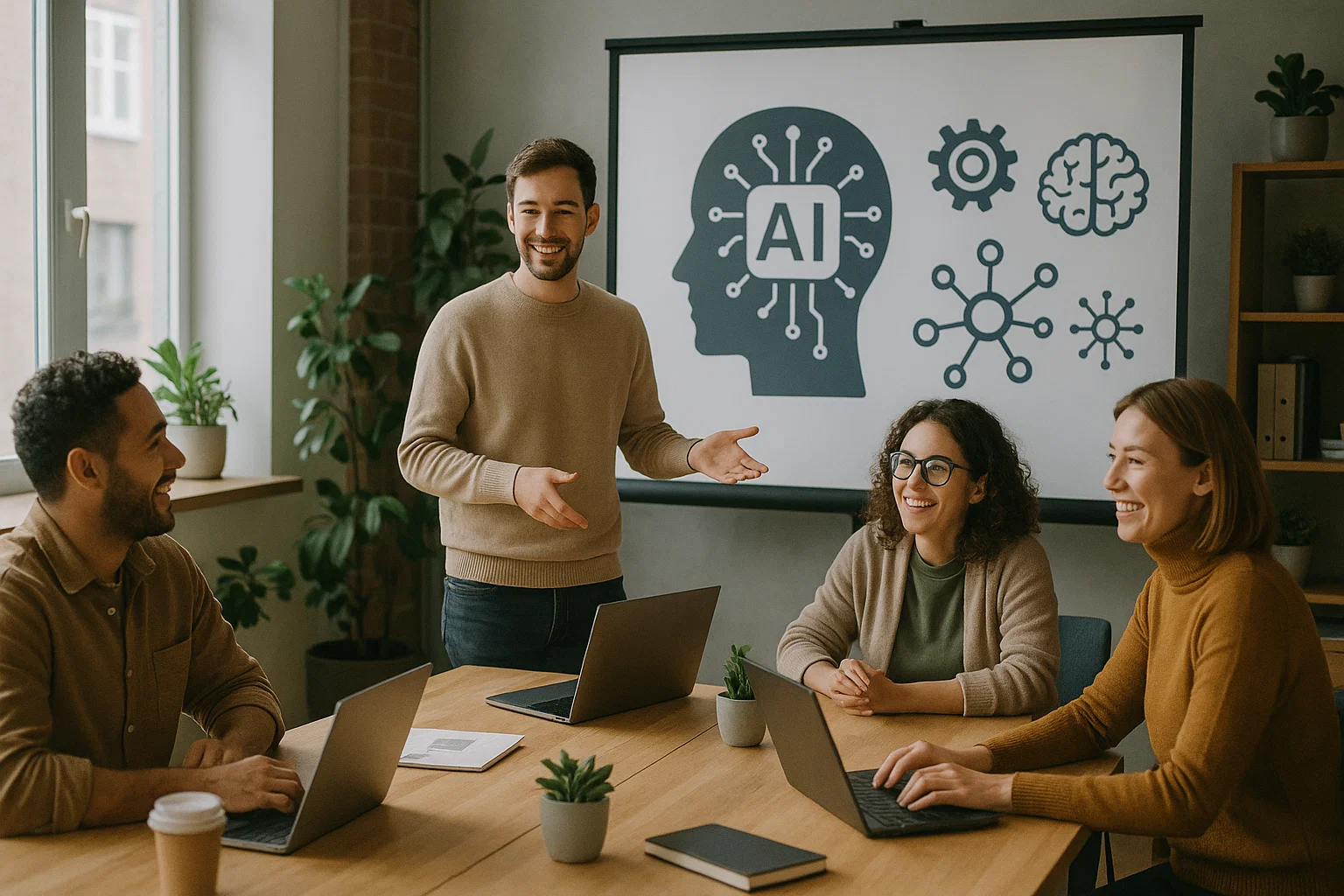 Team coding in office