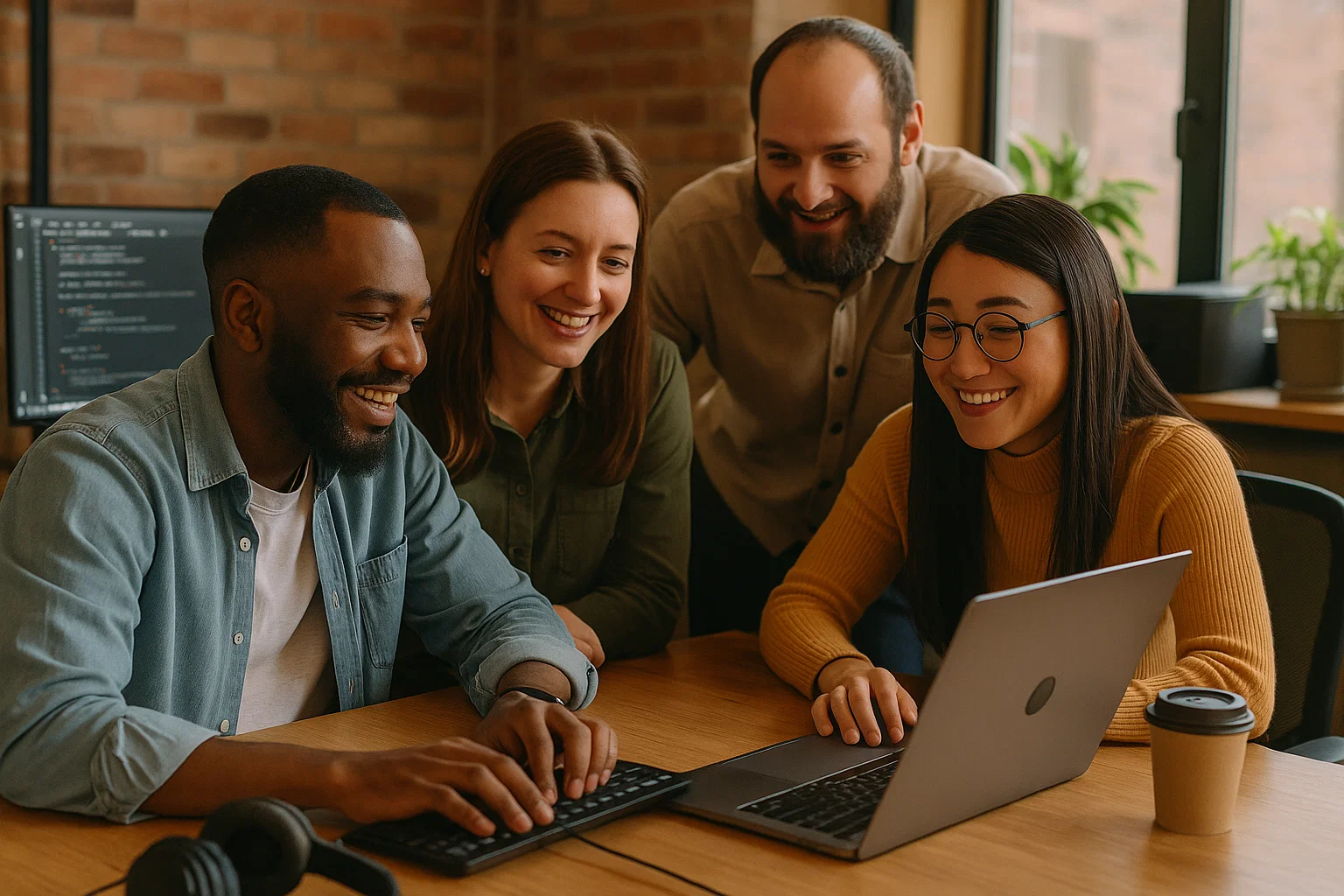Team coding in office